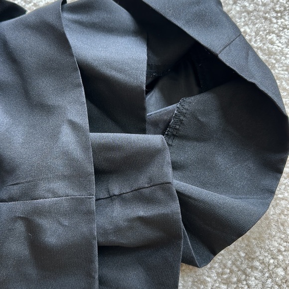 Black layered mini skirt - Picture 6 of 9